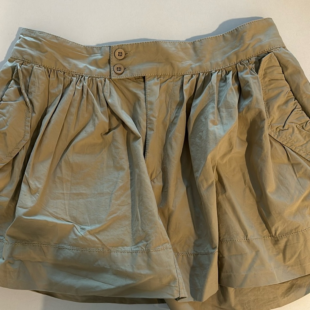 Mini utility skirt